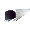 WELDOM Rel Aluminium Pintu Lipat Kayu Kaca Folding Door Rail 2 3 4 Meter